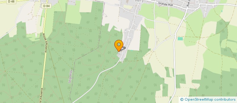 localisation de l'entreprise SCI DU CAP DES BARATS  HERY