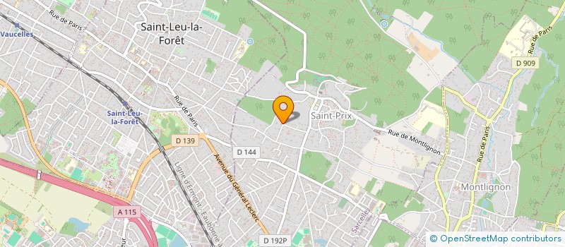 localisation de l'entreprise SCI DU CAP SERRAT à SAINT-PRIX