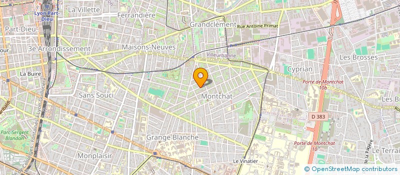 localisation de l'entreprise SCI DU CAPITAINE  LYON