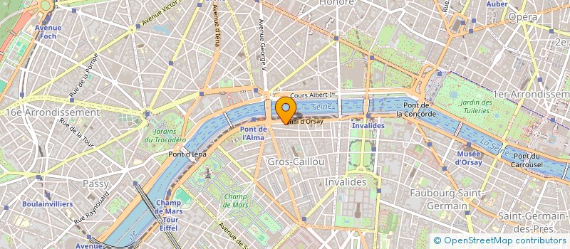 localisation de l'entreprise SCI DU CAPITOU  PARIS