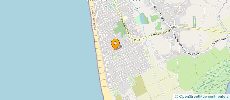 localisation de l'entreprise SCI DU CAPTAIN  AGON-COUTAINVILLE