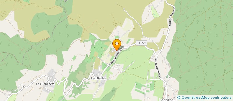 localisation de l'entreprise SCI DU CARCALET à VALLON PONT D'ARC