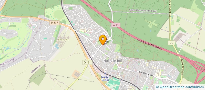 localisation de l'entreprise SCI DU CARDINAL DE RETZ à NOISY-LE-ROI