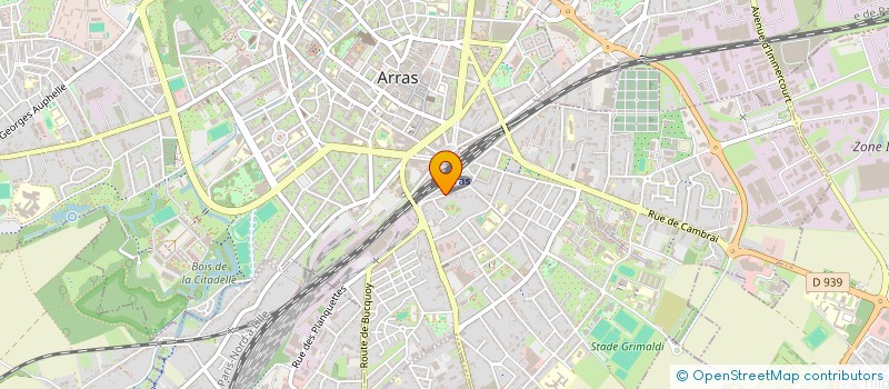 localisation de l'entreprise SCI DU CARILLON à ARRAS