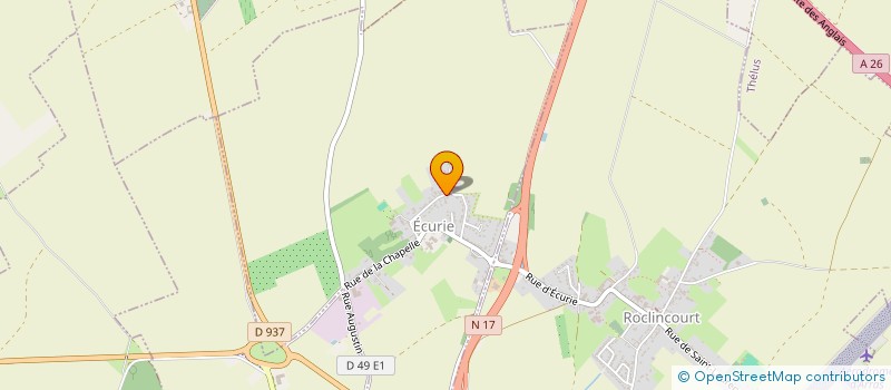 localisation de l'entreprise SCI DU CARLIN  NEUVILLE-SAINT-VAAST