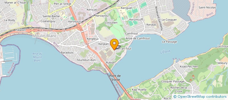 localisation de l'entreprise SCI DU CARMEL à LE RELECQ-KERHUON