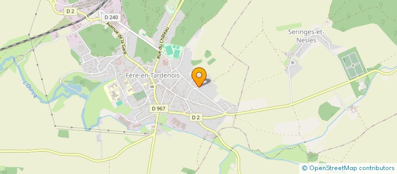 localisation de l'entreprise SCI DU CARNOT  FERE-EN-TARDENOIS