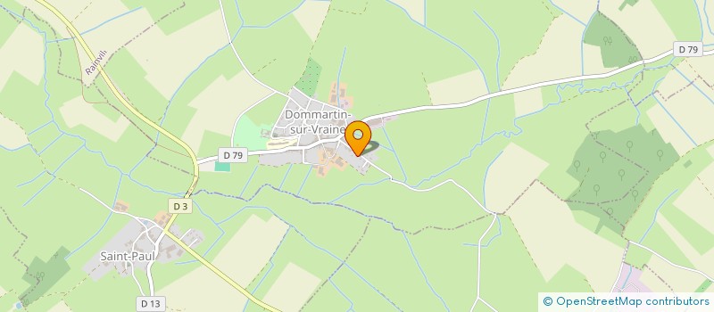 localisation de l'entreprise SCI DU CARON  DOMMARTIN-SUR-VRAINE