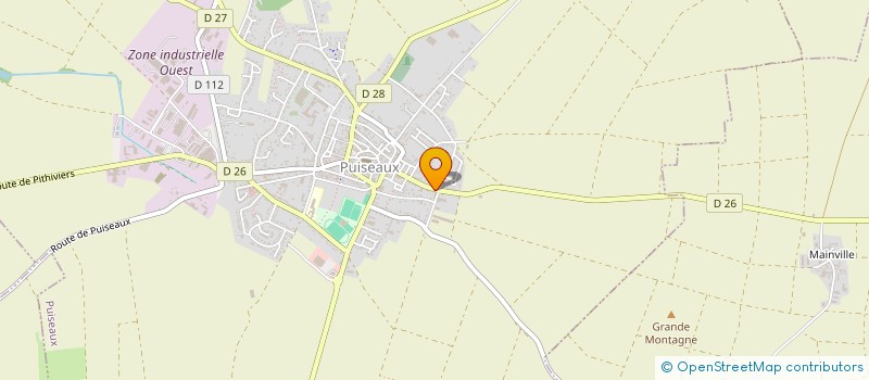 localisation de l'entreprise SCI DU CARREFOUR à PUISEAUX