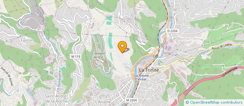 localisation de l'entreprise SCI DU CARREFOUR PORTE DE NICE à NICE