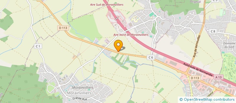 localisation de l'entreprise SCI DU CARREFOUR S GERMAIN  PONT-L'EVEQUE