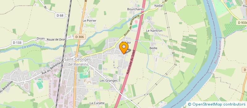 localisation de l'entreprise SCI DU CARTELET  SAINT-GEORGES-DE-RENEINS