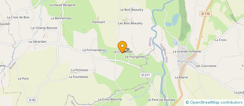 localisation de l'entreprise SCI DU CARTHAGE  RIMOU