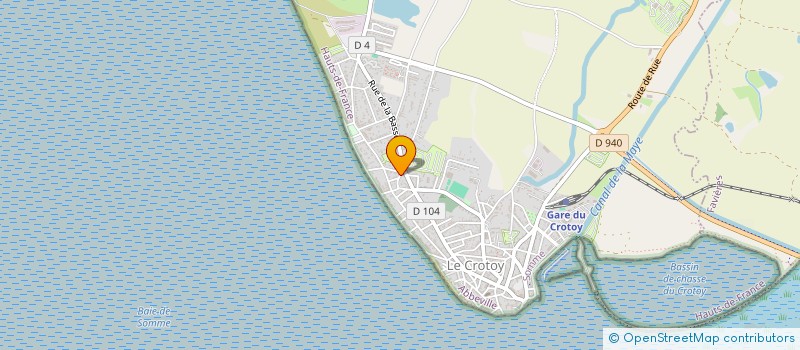localisation de l'entreprise SCI DU CASINO à LE CROTOY