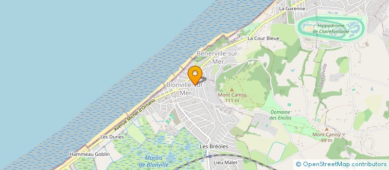 localisation de l'entreprise SCI DU CASINO D'HENDAYE à BLONVILLE-SUR-MER