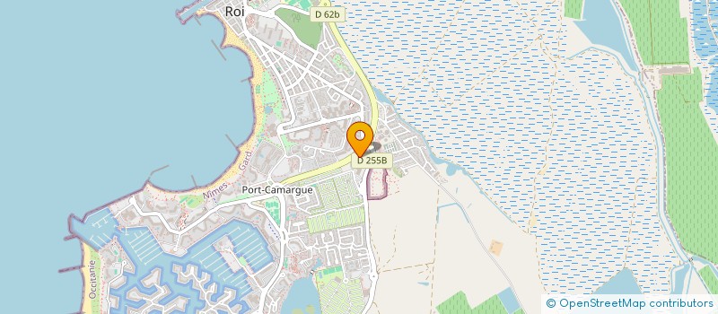 localisation de l'entreprise SCI DU CASINO DE PORT CAMARGUE  LE GRAU-DU-ROI