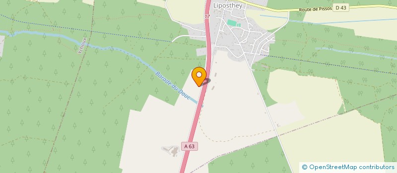 localisation de l'entreprise SCI DU CASSIOT  LIPOSTHEY