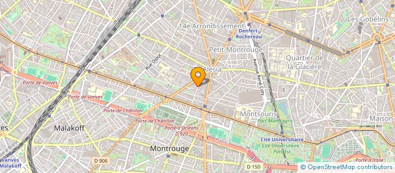 localisation de l'entreprise SCI DU CASTEL  PARIS