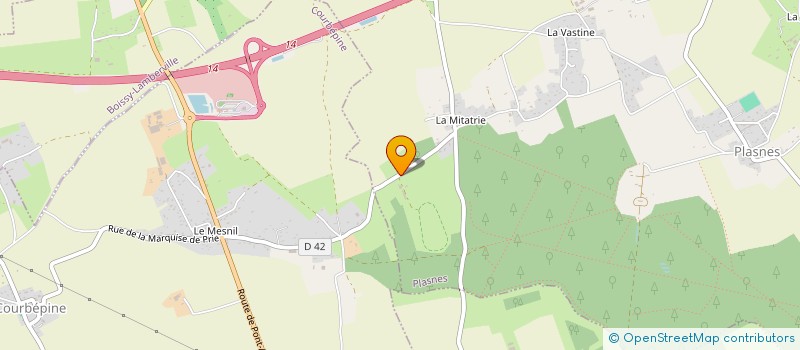 localisation de l'entreprise SCI DU CASTEL  PLASNES