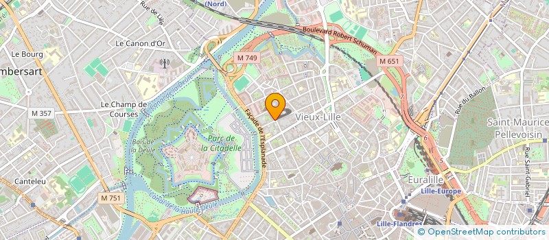 localisation de l'entreprise SCI DU CASTELLET à LILLE