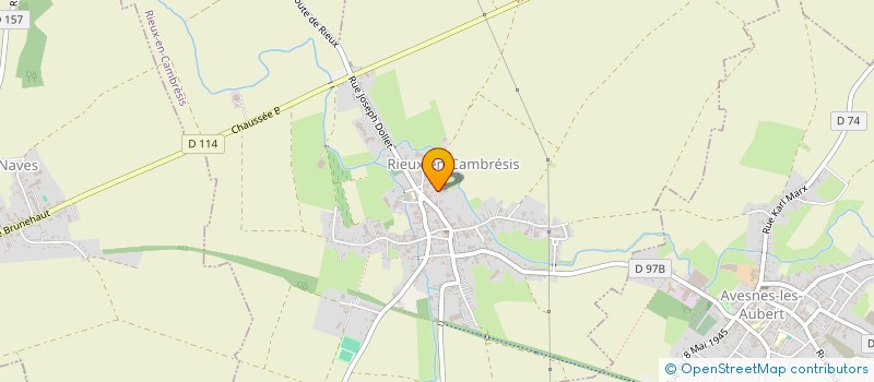 localisation de l'entreprise SCI DU CASTELMAYEUR  RIEUX-EN-CAMBRESIS