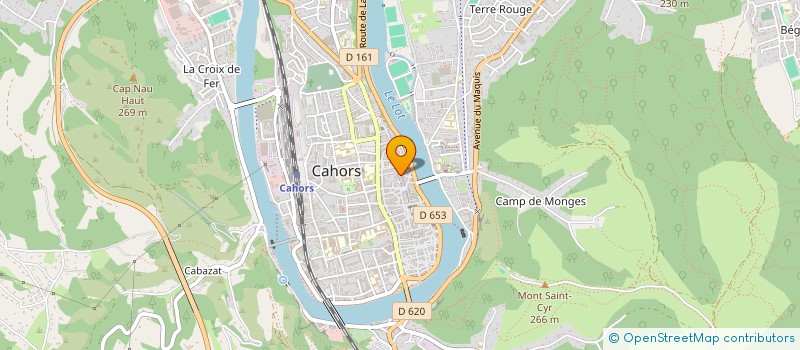 localisation de l'entreprise SCI DU CASTELREY à CAHORS