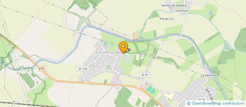 localisation de l'entreprise SCI DU CASTET DE L'ARRAY à LUSIGNY-SUR-BARSE