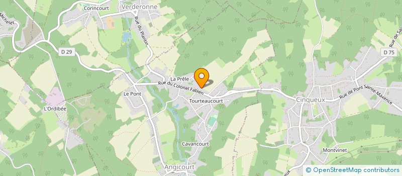 localisation de l'entreprise SCI DU CAUSSE  ANGICOURT