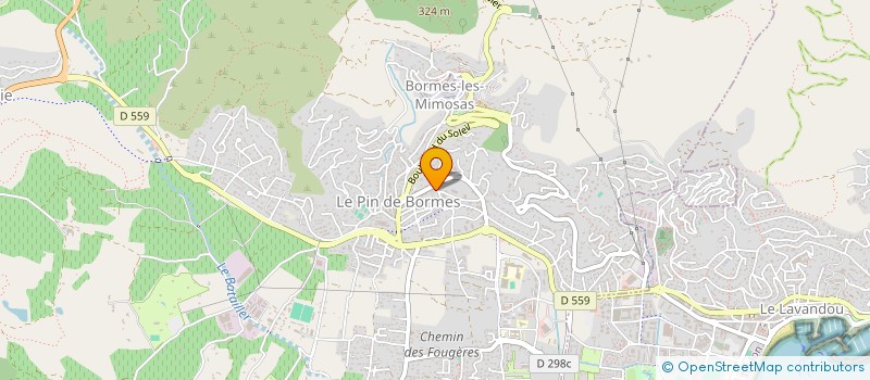 localisation de l'entreprise SCI DU CAVALLY à BORMES-LES-MIMOSAS