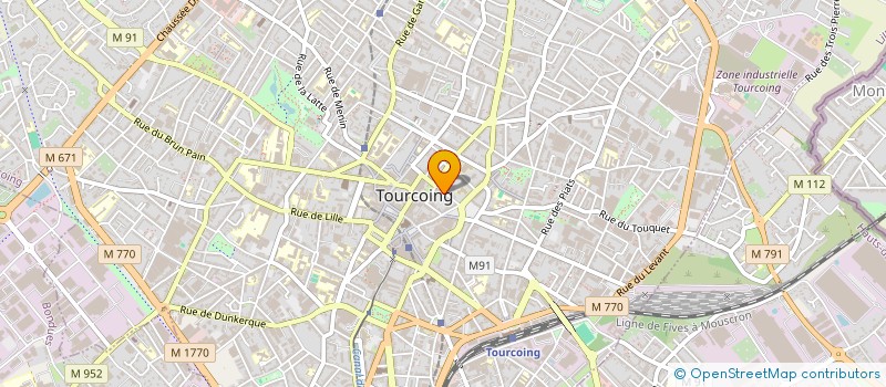 localisation de l'entreprise SCI DU CAVEL  TOURCOING