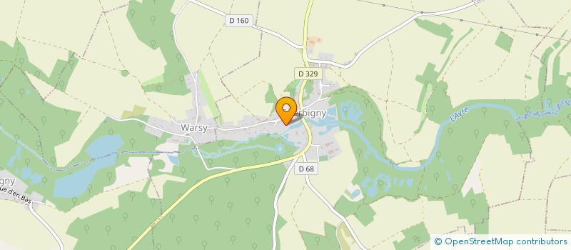 localisation de l'entreprise SCI DU CAYET à GUERBIGNY