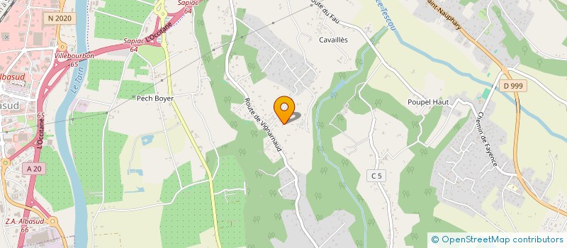 localisation de l'entreprise SCI DU CAYRE  MONTAUBAN