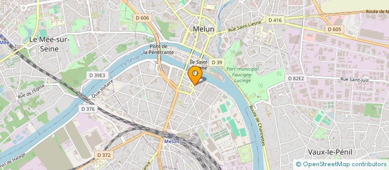 localisation de l'entreprise SCI DU CEDRE à MELUN