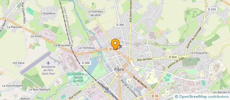 localisation de l'entreprise SCI DU CEDRE à FLERS