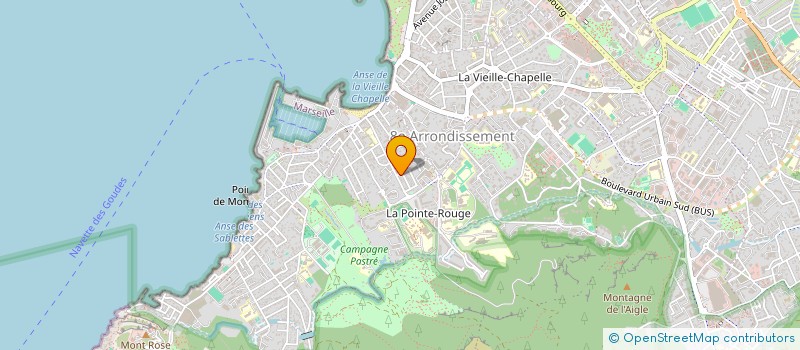 localisation de l'entreprise SCI DU CEDRE à MARSEILLE