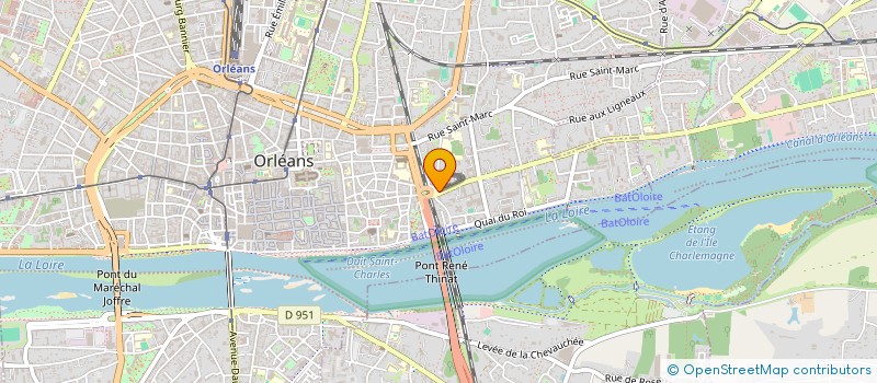 localisation de l'entreprise SCI DU CEDRE à ORLEANS