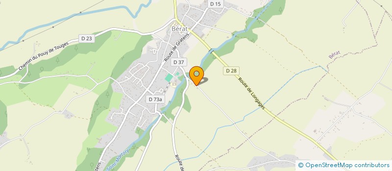 localisation de l'entreprise SCI DU CEDRE  BERAT