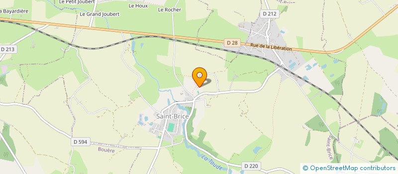 localisation de l'entreprise SCI DU CEDRE  SAINT-BRICE