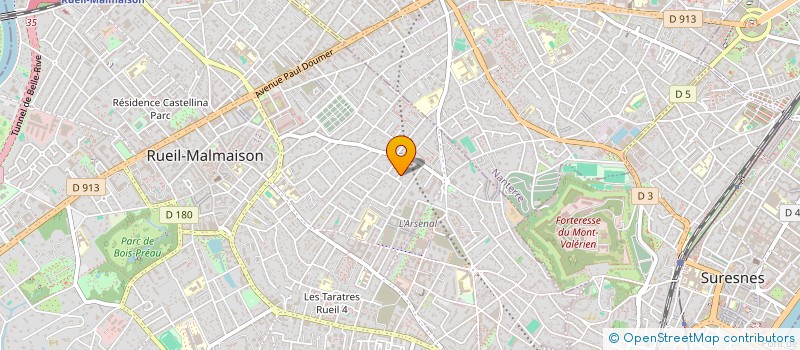 localisation de l'entreprise SCI DU CEDRE à RUEIL-MALMAISON