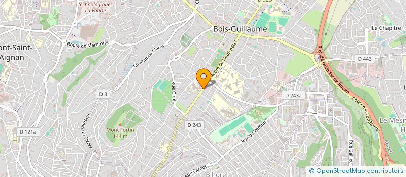 localisation de l'entreprise SCI DU CEDRE à BOIS-GUILLAUME