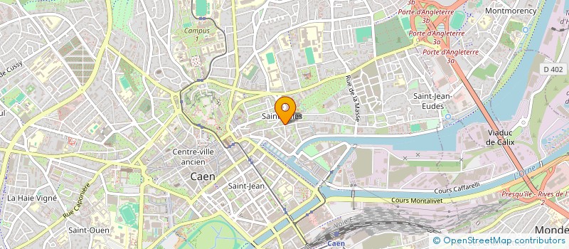 localisation de l'entreprise SCI DU CEDRE  CAEN