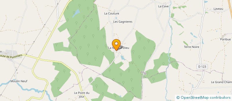 localisation de l'entreprise SCI DU CEDRE à CLUIS