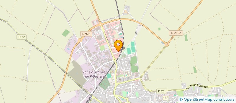 localisation de l'entreprise SCI DU CEDRE BLEU  PITHIVIERS
