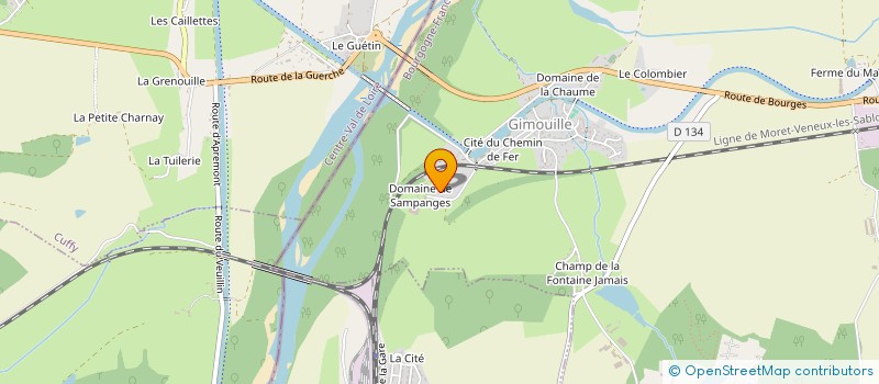 localisation de l'entreprise SCI DU CEDRE DE SAMPANGES à GIMOUILLE