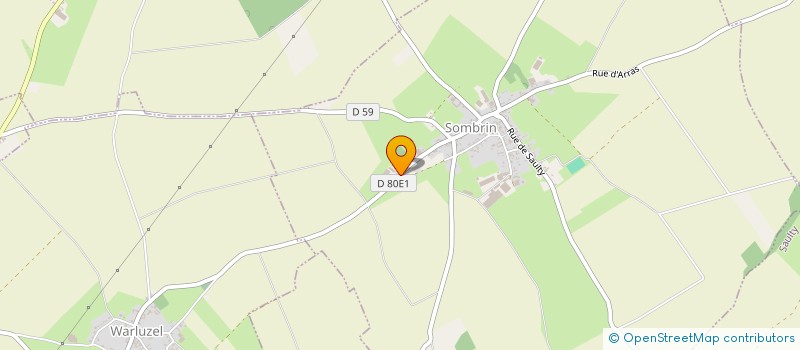 localisation de l'entreprise SCI DU CENSIER  SOMBRIN