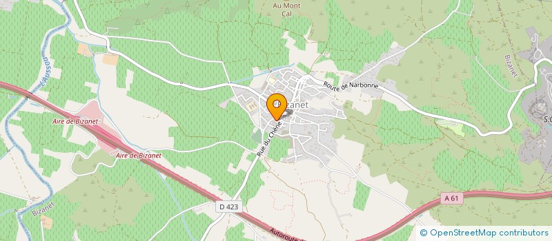 localisation de l'entreprise SCI DU CENT NEUF à NARBONNE