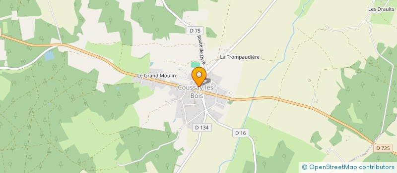 localisation de l'entreprise SCI DU CENTRE  LESIGNY