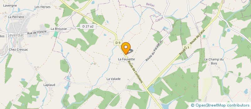 localisation de l'entreprise SCI DU CENTRE à ORADOUR-SUR-GLANE
