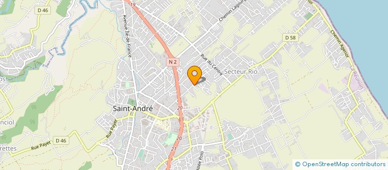 localisation de l'entreprise SCI DU CENTRE COMMERCIAL DE ST ANDRE à SAINT-ANDRE