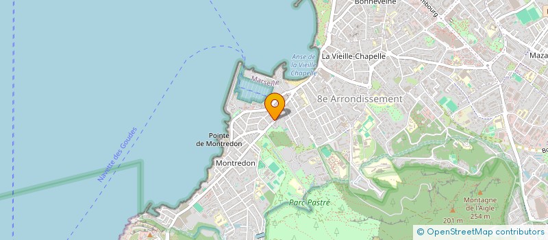 localisation de l'entreprise SCI DU CENTRE PIERRE PUGET PREMIER à MARSEILLE